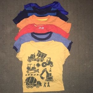 Toddler Boy short sleeve shirt bundle